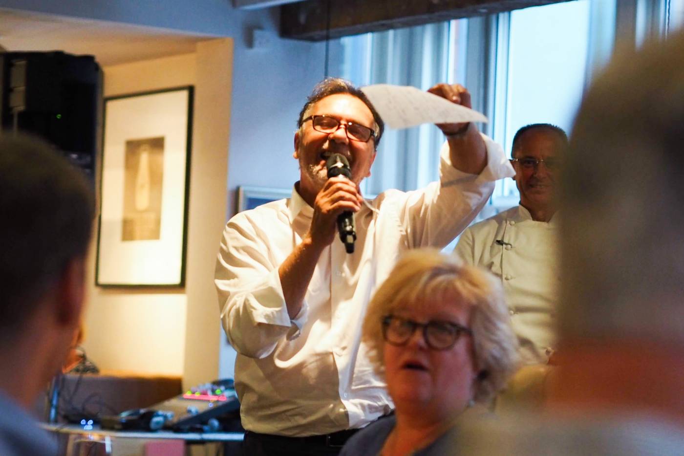 SUMMER SOIREE WITH RAYMOND BLANC AT BRASSERIE BLANC, BEACONSFIELD