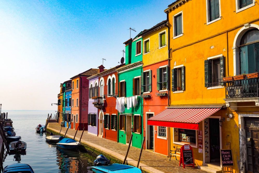 Houses in Burano 